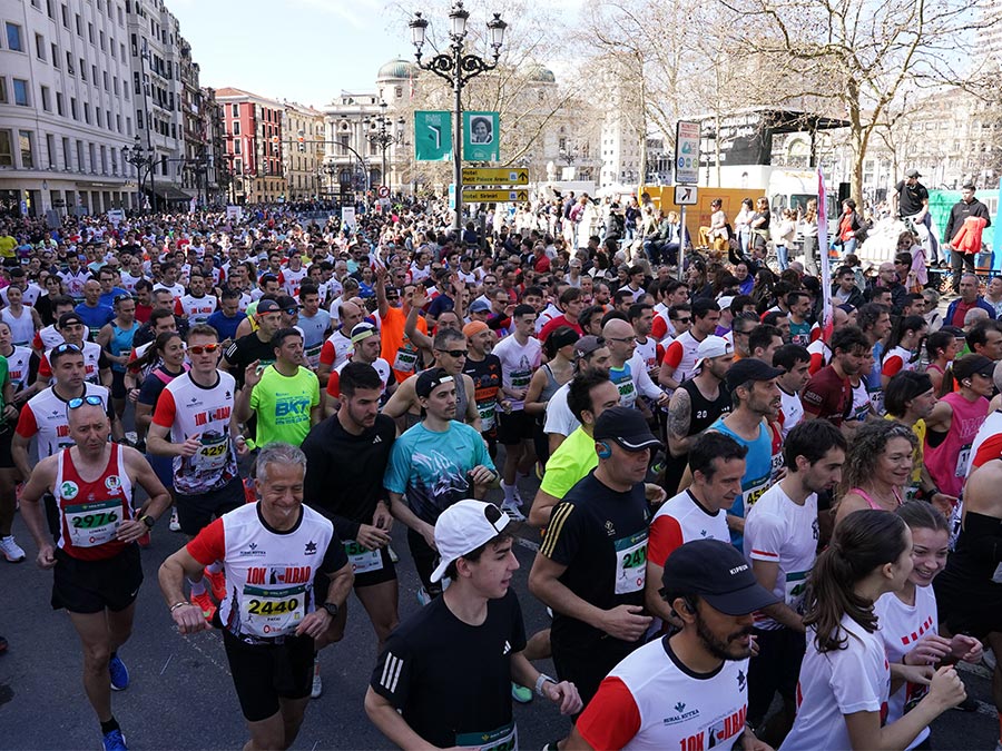 El II 10K Bilbao se celebrará el 7 de marzo de 2026 con un recorrido todavía más rápido que en su edición inicial