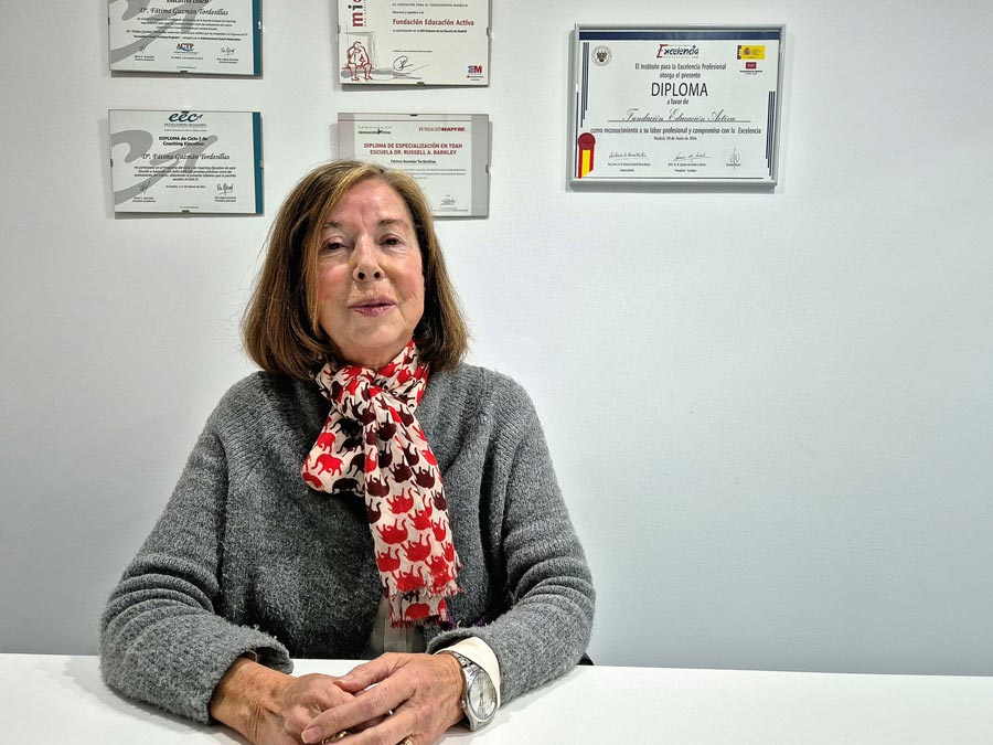 Fátima Guzmán: “El TDAH derrota al niño en todos los aspectos de su formación como persona”
