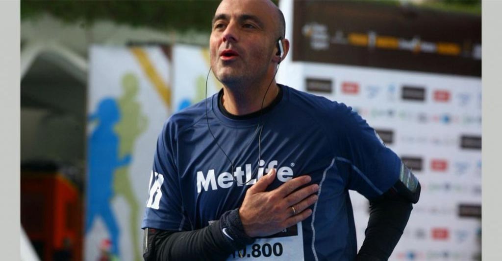 Óscar Herencia y su pasión por correr