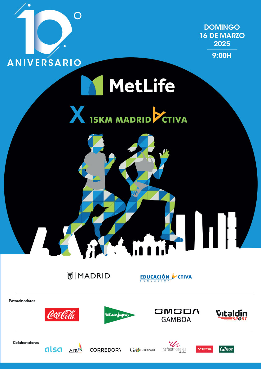 Recorrido 15KM MetLife Madrid Activa recorrido-15km-metlife-madrid-activa