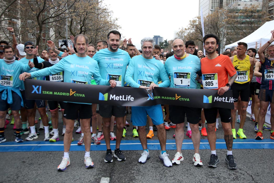 JAVIER MARTÍNEZ y ALICIA ÁLVAREZ se imponen en la 15KM MetLife Madrid en su undécima edición
