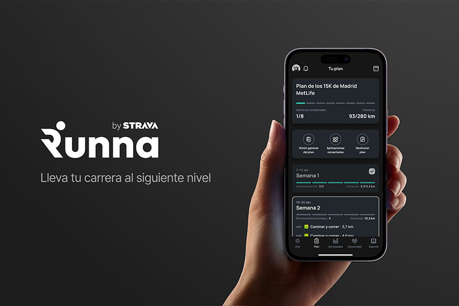 ¡Tenemos grandes noticias! ¡Runna es el entrenador oficial del 15KM MetLife Madrid Activa!