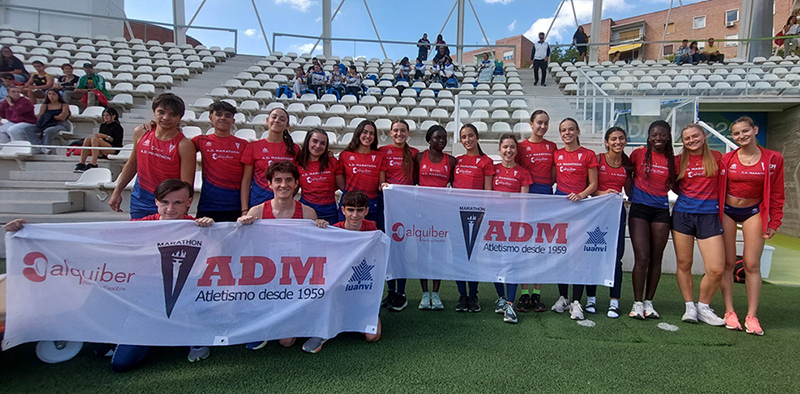 TÍTULO FEMENINO Y SEGUNDA PLAZA MASCULINA PARA LA AD MARATHON EN EL CAMPEONATO DE MADRID DE CLUBES SUB-20