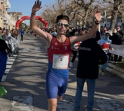 UN DEBUT CON PODIO PARA DIEGO HERNANDO CON LOS COLORES DE LA AD MARATHON EN AZUQUECA DE HENARES