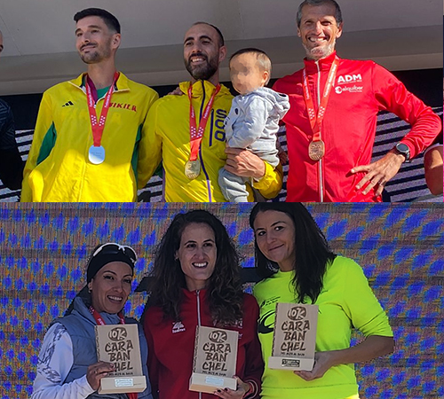 TÍTULOS EN EL CAMPEONATO DE MADRID DE 10 KM EN RUTA MÁSTER PARA PABLO VILLALOBOS Y PAOLA NIÑO 
