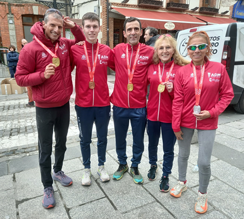 PODIOS MARATHONIANOS EN LA CARRERA DE NAVIDAD DE CERCEDILLA CON UNA SÓLIDA ACTUACIÓN ENTRE LOS VETERANOS