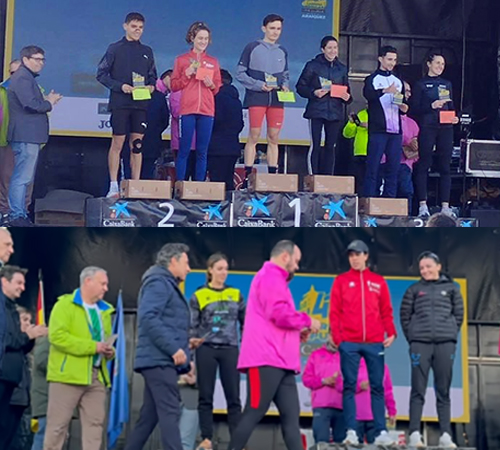 ENRIQUE MARTÍN, MEJOR JUNIOR DE UNA CARRERA DE ARANJUEZ DONDE PAOLA NIÑO Y GABRIEL GÓMEZ TAMBIÉN SUBEN AL PODIO