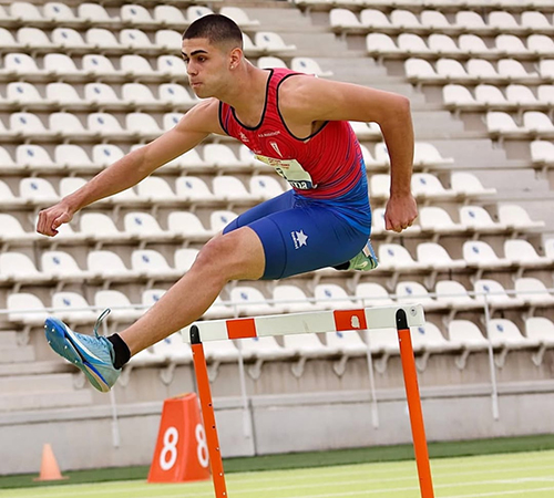 EL VALLISTA DIEGO ESPESO, CONVOCADO POR LA RFEA PARA LA CONCENTRACIÓN DE VALLAS DEL PLAN AVANZA 2025 DE ESTA SEMANA EN MADRID