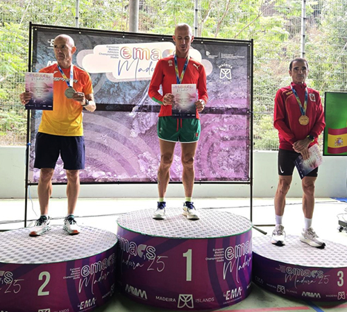 MEDALLAS Y GRANDES ACTUACIONES DE LOS ATLETAS DE LA AD MARATHON EN LOS CAMPEONATOS DE EUROPA MÁSTER DE MADEIRA