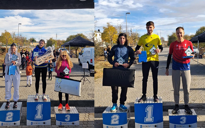 RECUERDO ARROYO Y ALEX CALABUIG SUBEN AL PODIO EN LA LEGUA DE LA FAMILIA DE MONTECARMELO