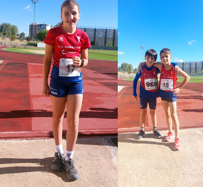 LA AD MARATHON, REPRESENTADA EN LA JORNADA DE MENORES DE MARCHA, SALTOS Y LANZAMIENTOS DE MÓSTOLES