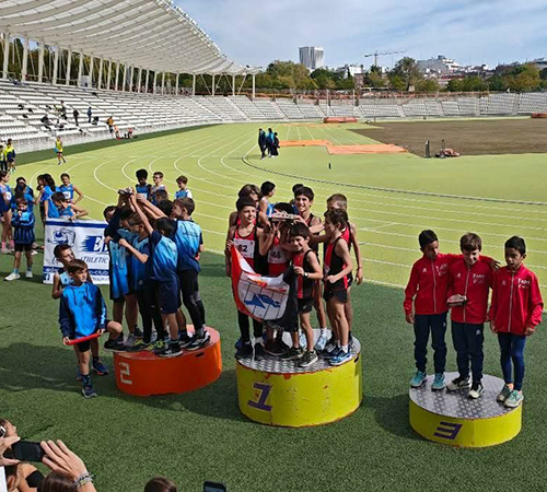 BRONCE PARA LA AGRUPACIÓN DEPORTIVA MARATHON EN EL CAMPEONATO DE MADRID DE CLUBES SUB-10 MASCULINO