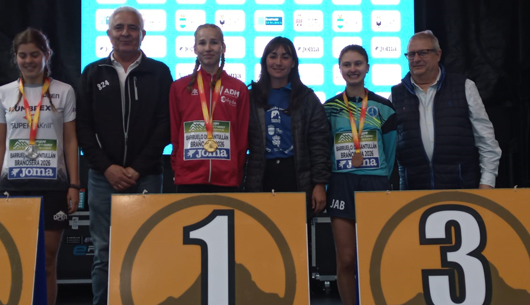 SOFÍA RUBIO, CAMPEONA DE ESPAÑA DE SUBIDA VERTICAL SUB-20; LA AGRUPACIÓN DEPORTIVA MARATHON, SEGUNDA POR EQUIPOS EN LA CATEGORÍA ABSOLUTA