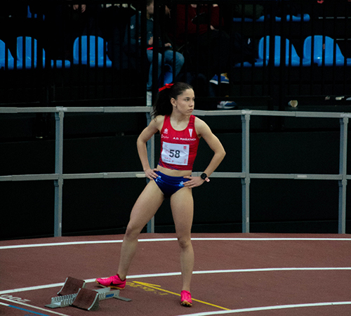 ALGUNOS MOMENTOS DEL CAMPEONATO DE MADRID SUB-23 EN PISTA CUBIERTA Y OTRAS COMPETICIONES ACAECIDAS EN GALLUR 