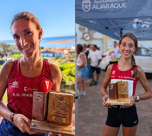 CARMEN URBANEJA Y SU HIJA CARLA MARTÍNEZ, PODIOS EN LA VII SUMMER NIGHT CAUTIVO DE ALJARAQUE 
