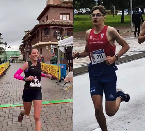 PRIMERAS PLAZAS PARA ARIADNA VILLALOBOS EN EL CROSS DE LA PEDRIZA INFANTIL Y LOS HERMANOS SOFÍA Y PABLO MENCÍA EN ALEVÍN Y JUVENIL DE LA MILLA DE VALLECAS 