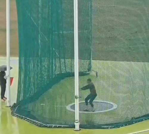 RUBÉN SCURTU, MEDALLA Y PLUSMARCA PERSONAL EN EL MARTILLO DEL CAMPEONATO DE MADRID DE LANZAMIENTOS LARGOS