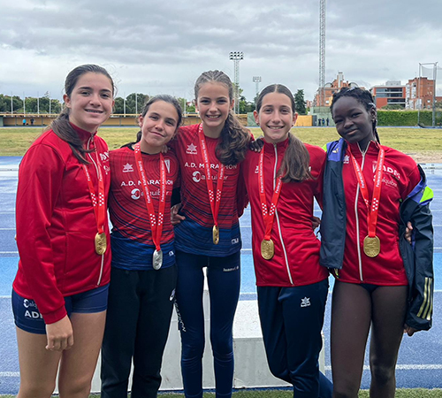 MEDALLAS, RÉCORD DE MADRID Y RÉCORDS DE CLUB EN EL CAMPEONATO DE MADRID DE TRIATLONES SUB-14