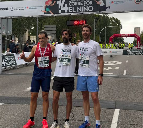 MARIO RUPÉREZ, SEGUNDO CLASIFICADO EN LOS 10 KILÓMETROS DE LA XIV CARRERA POPULAR CORRE POR EL NIÑO