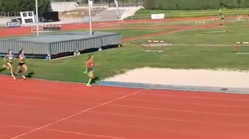 MEDALLA DE ORO DE JULIA BELTRÁN EN EL 1000 M DE UNA REUNIÓN INTERNACIONAL CIUDAD DE GUADALAJARA CON PRESENCIA MARATHONIANA