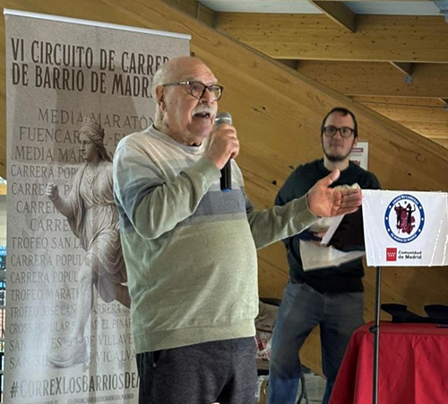 EL MEDIO MARATÓN DE FUENCARRAL EL PARDO, HOMENAJEADO EN LA GALA DE LA UNIÓN DE CARRERAS DE BARRIO 