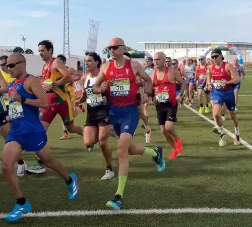 DOMINGO DE PODIOS Y MEDALLAS EN EL CAMPEONATO DE ESPAÑA DE CAMPO A TRAVÉS MÁSTER DE HORNACHUELOS 