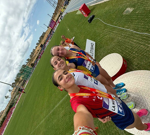 IRENE CASAS, SUBCAMPEONA DE ESPAÑA DE 3000 M MARCHA EN LOS NACIONALES SUB-16 DE LA NUCÍA