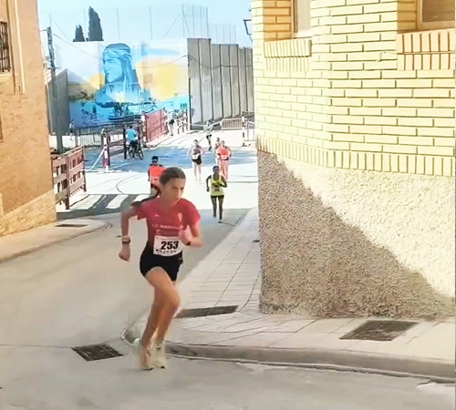 JULIA BELTRÁN GIL, LA MEJOR CADETE FEMENINA DE LA EDICIÓN 2026 DE LA NAVARRA LA JOYA DE FUSTIÑANA