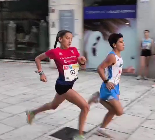 TRIUNFO DE JULIA BELTRÁN EN LA CATEGORÍA SUB-14 DE LA ANDALUZA CARRERA NOCTURNA DE VÉLEZ-MÁLAGA