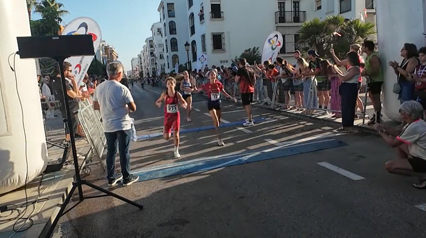 C0RRUCO RACE DE MANILVA: JULIA BELTRÁN, LA MEJOR ATLETA SUB-14 FEMENINA 