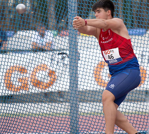 SERGIO MORENO CORTÉS, CONVOCADO POR LA FEDERACIÓN ESPAÑOLA PARA LA CONCENTRACIÓN DE LANZAMIENTO EN EL CENTRO DE ALTO RENDIMIENTO DE LEÓN 