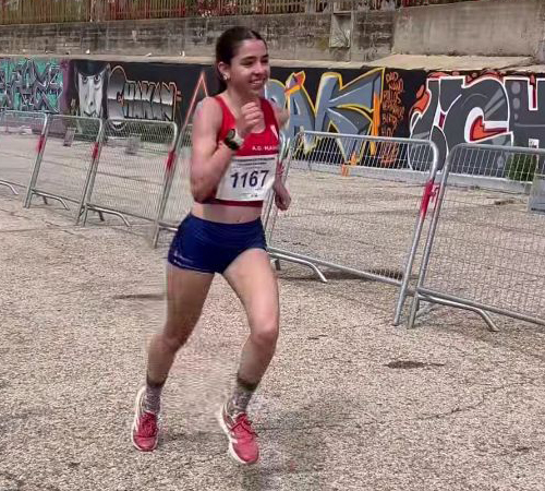 PODIOS DE CARLA MARCOS, HUGO PRIETO, ALBA LANZA Y ADRIANA MORENO EN LA 41ª CARRERA DE PRIMAVERA DE MEJORADA DEL CAMPO