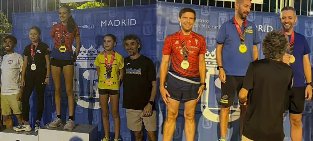 NOA LLORENTE, BEGOÑA FRUTOS E ILDEFONSO RODRÍGUEZ SUBEN AL PODIO EN LA XX MILLA DE MARCHA JESÚS ÁNGEL GARCÍA BRAGADO