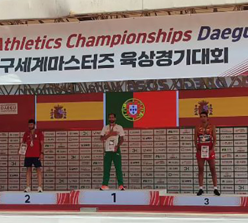 MOHAMMED BEN DOHHOU, MEDALLA DE BRONCE EN LA CATEGORÍA M-35 DE LOS 10 KM DE LOS MUNDIALES MÁSTER DE DAEGU
