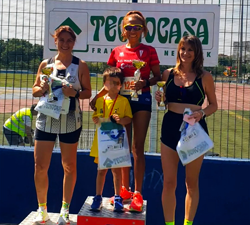NOELIA SALAS MARTÍNEZ GANA LA CARRERA POPULAR FIESTAS BARRIO GETAFE NORTE 