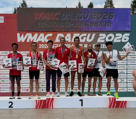 DAEGU: MOHAMMED BEN DOHHOU, CAMPEÓN DEL MUNDO M-35 DE CROSS EN LOS MUNDIALES MÁSTER Y TAMBIÉN ORO POR EQUIPOS