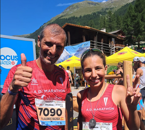 PABLO VILLALOBOS Y ARIADNA VILLALOBOS, EN EL TOP 10 DE SUS CATEGORÍAS EN LA SIERRE-ZINAL, LA CATEDRAL DEL TRAIL 
