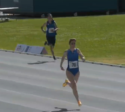 GRANDES RESULTADOS DE PATRICIA PERRUCON EN LOS CAMPEONATOS DE ESPAÑA DE ATLETISMO AL AIRE LIBRE FEDDI DE VECINDARIO 