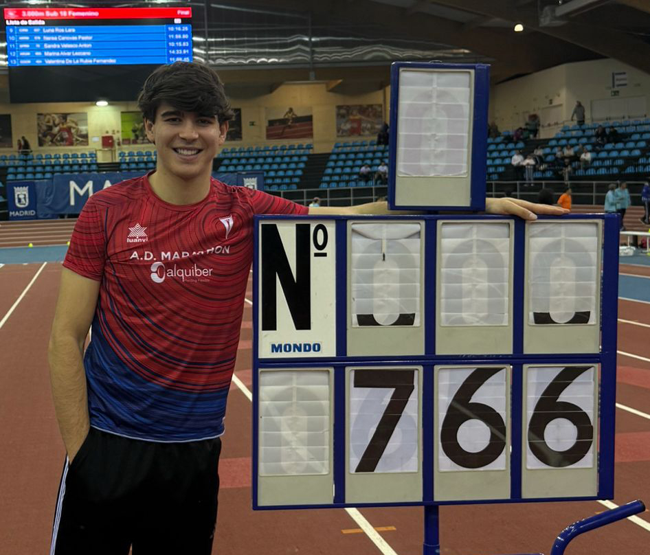 RÉCORD DE ESPAÑA DE NICOLÁS CEBALLOS EN UNOS CAMPEONATOS DE MADRID SUB-18 SHORT TRACK QUE DEJAN MEDIA DOCENA DE TÍTULOS PARA EL CLUB
