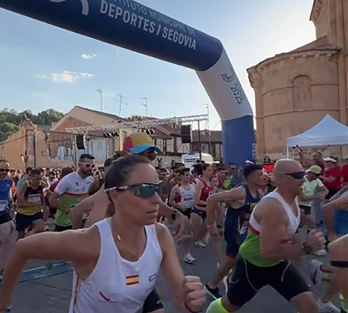 MARGARITA LANDA, GANADORA DE LA XI EDICIÓN DE LA CARRERA POPULAR BARRIO DE SAN LORENZO DE SEGOVIA