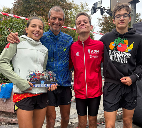  DC SUPERHEROES RUN MADRID: PODIO DE ARIADNA VILLALOBOS Y MUCHO APORTE DE LA AGRUPACIÓN DEPORTIVA MARATHON