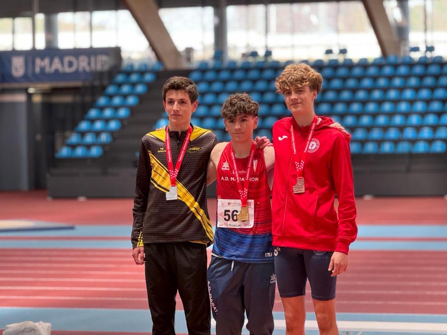 Campeonato de Madrid U16 de pista cubierta
