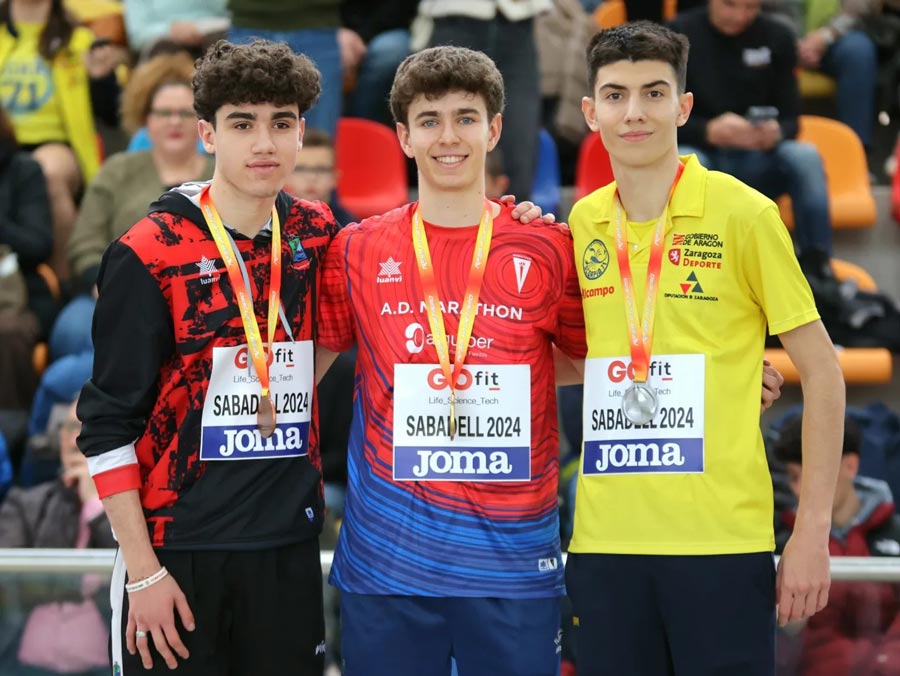 Campeonato de España Sub-18 short track en Sabadell
