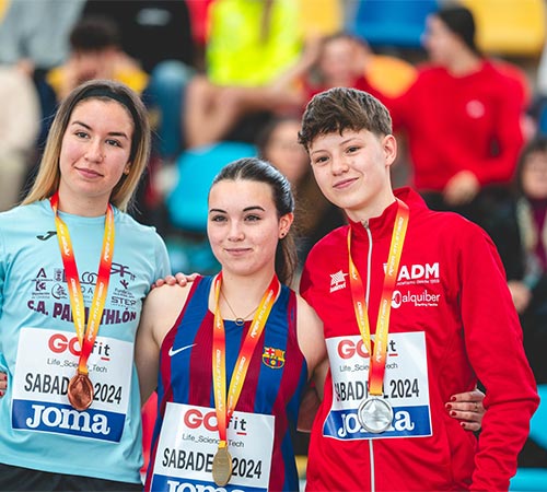 Campeonato de España Sub-18 short track en Sabadell