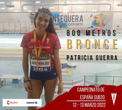 ¡Patricia Guerra bronce en Antequera!
