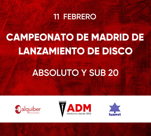 Cto de Madrid de lanzamiento de Disco Absoluto y Sub 20