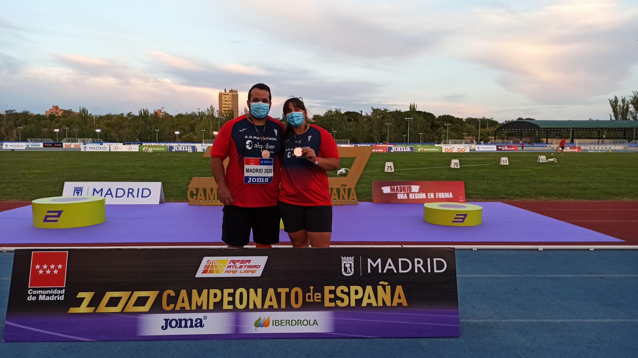 Campeonato de España Absoluto. ADM quintos en el medallero