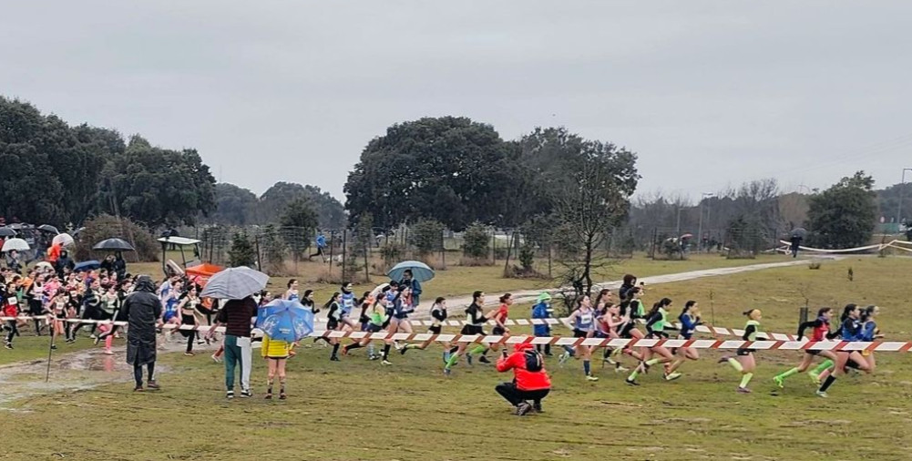 JULIA BELTRÁN GIL, CAMPEONA DE  MADRID DE CAMPO A TRAVÉS EN LA CATEGORÍA SUB-14 EN COLLADO VILLALBA