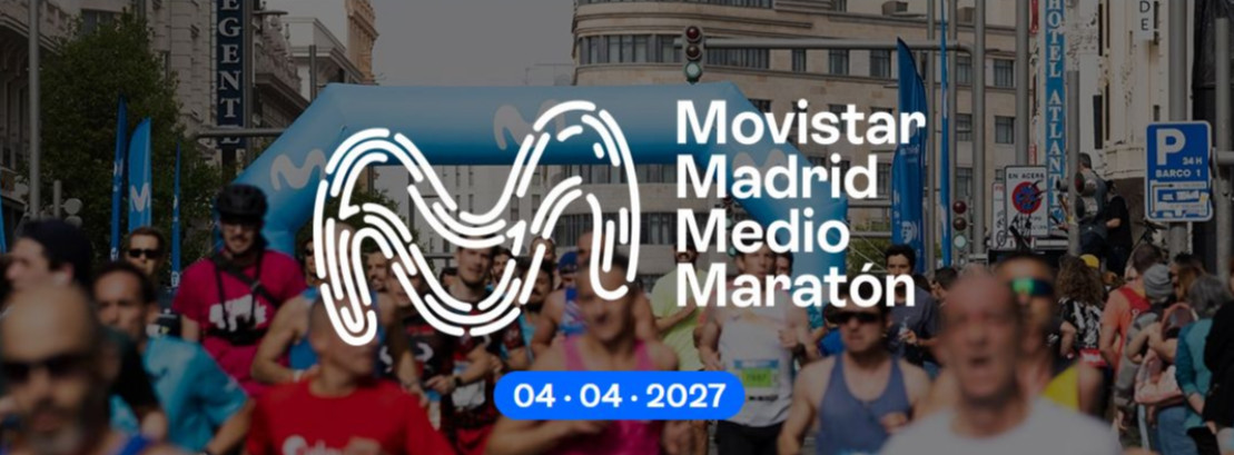 EL MOVISTAR MADRID MEDIO MARATÓN YA TIENE FECHA PARA SU PRÓXIMA EDICIÓN: EL DOMINGO 4 DE ABRIL DE 2027