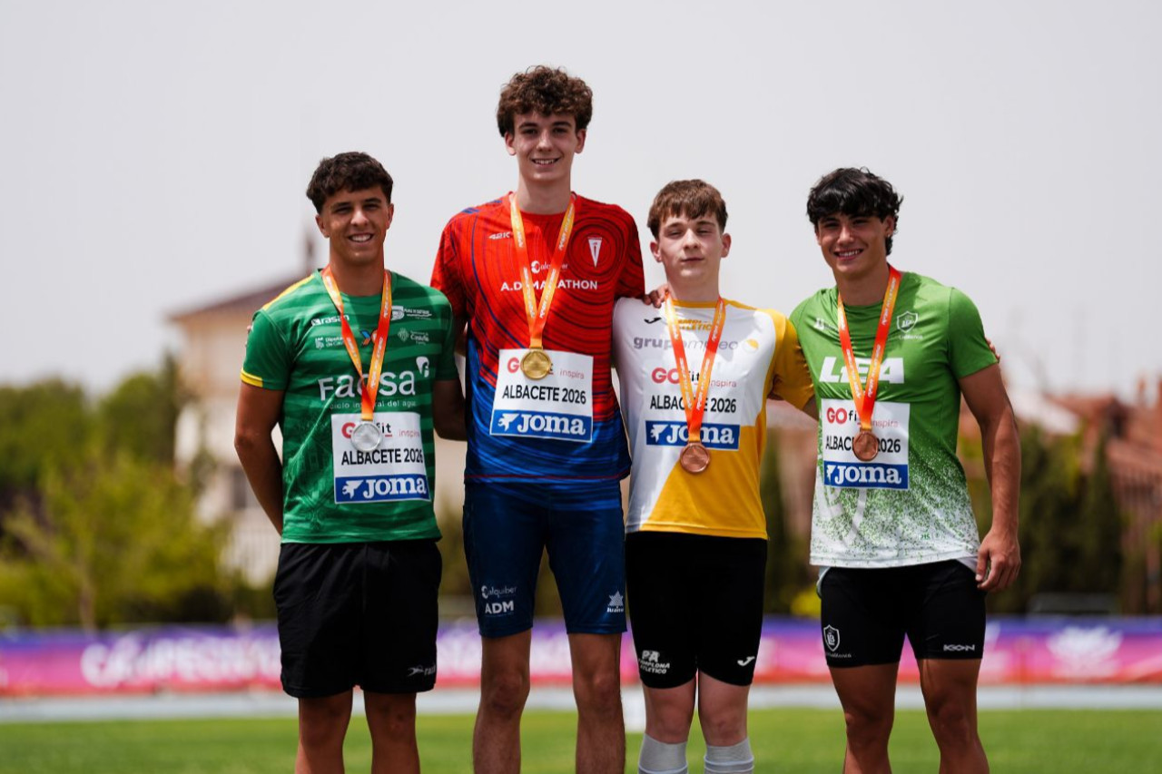 MARCO RODRÍGUEZ, CAMPEÓN DE ESPAÑA SUB-20 DE SALTO CON PÉRTIGA CON MMP Y PLUSMARCA DE CLUB